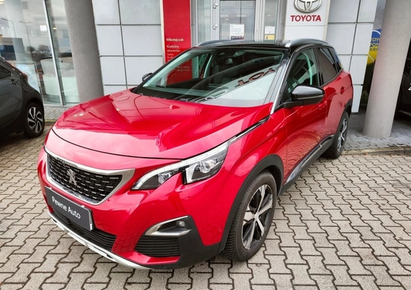 Peugeot 3008 cena 79900 przebieg: 187570, rok produkcji 2019 z Marki małe 277